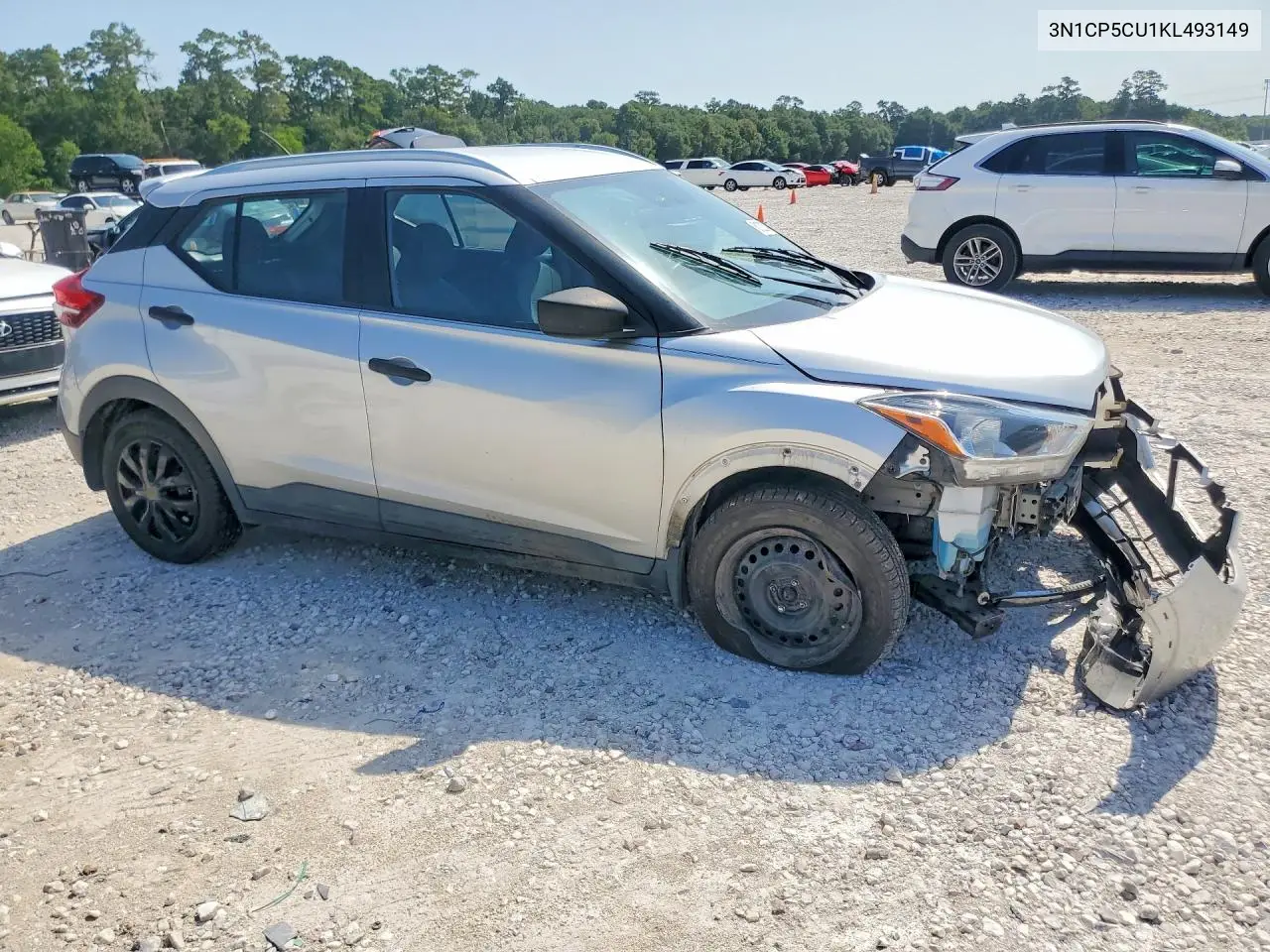 2019 Nissan Kicks S VIN: 3N1CP5CU1KL493149 Lot: 61223476