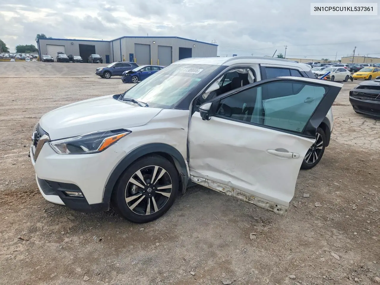 2019 Nissan Kicks Sr VIN: 3N1CP5CU1KL537361 Lot: 61308006