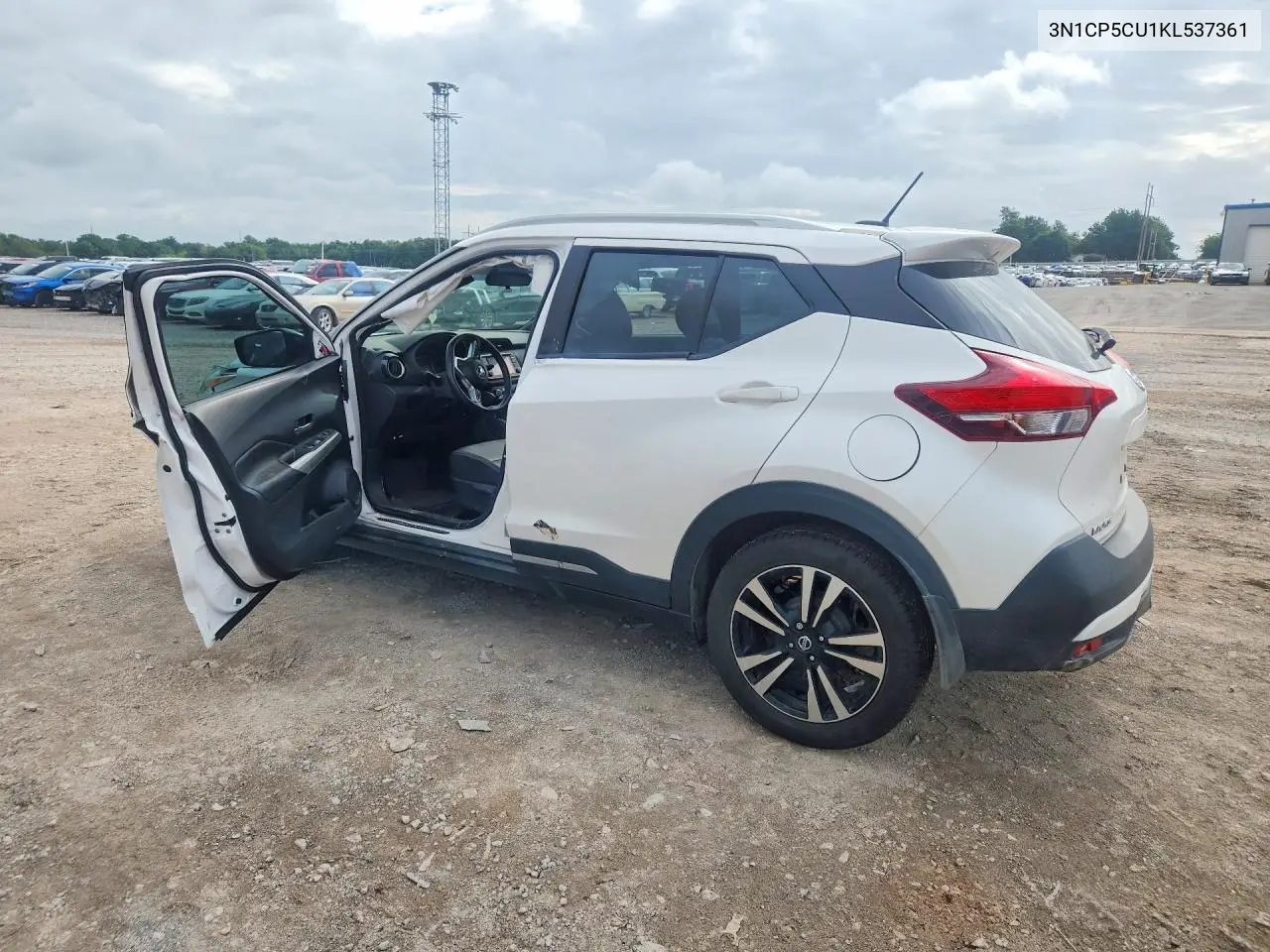2019 Nissan Kicks Sr VIN: 3N1CP5CU1KL537361 Lot: 61308006