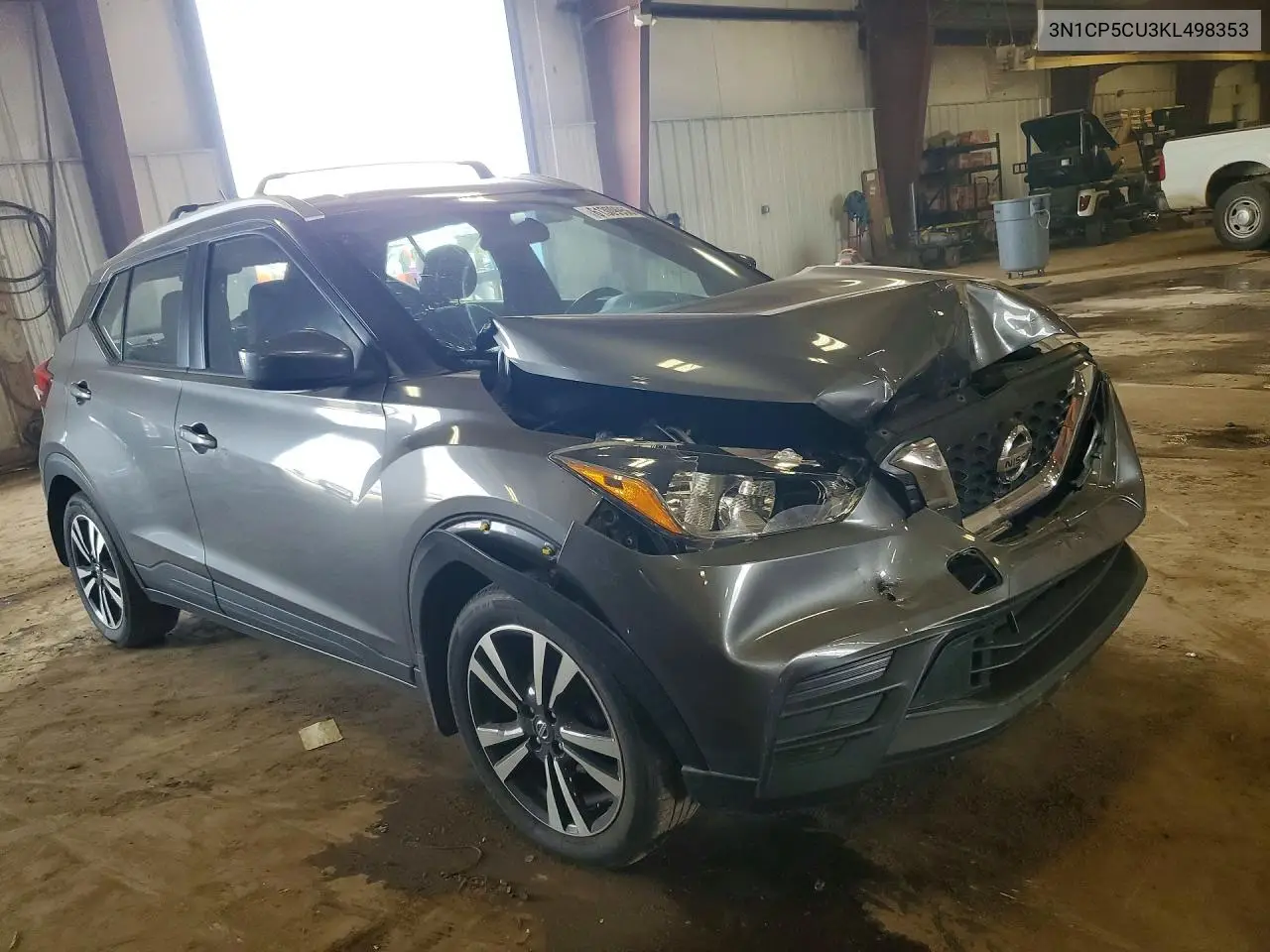 2019 Nissan Kicks Sv VIN: 3N1CP5CU3KL498353 Lot: 61309956