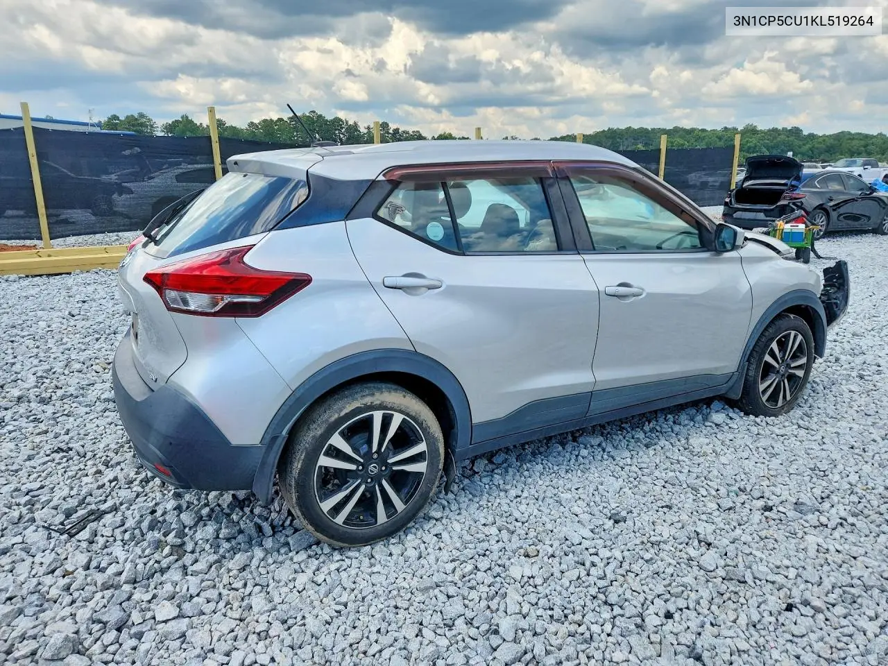 2019 Nissan Kicks Sv VIN: 3N1CP5CU1KL519264 Lot: 61363736