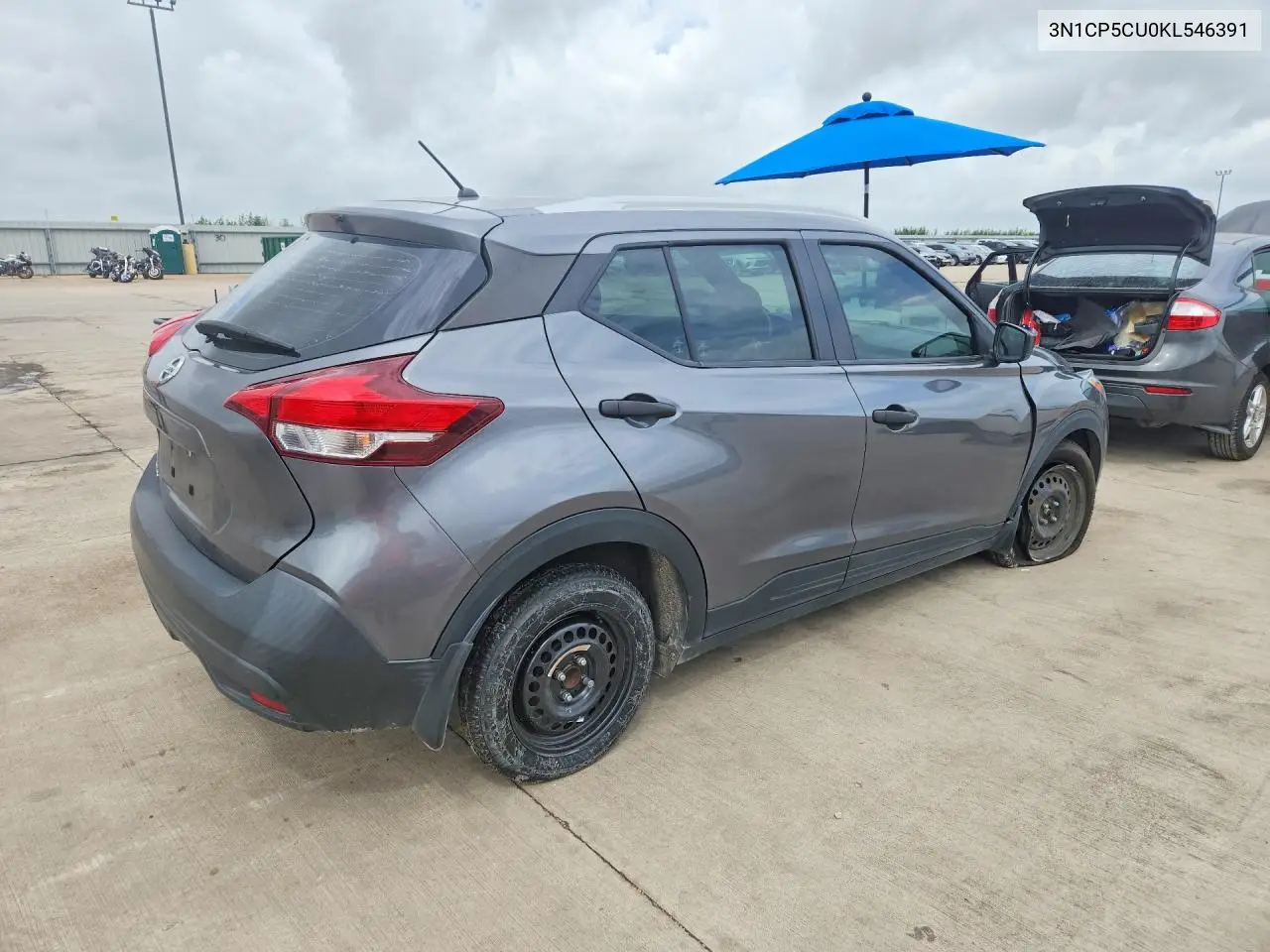 2019 Nissan Kicks S VIN: 3N1CP5CU0KL546391 Lot: 61371916