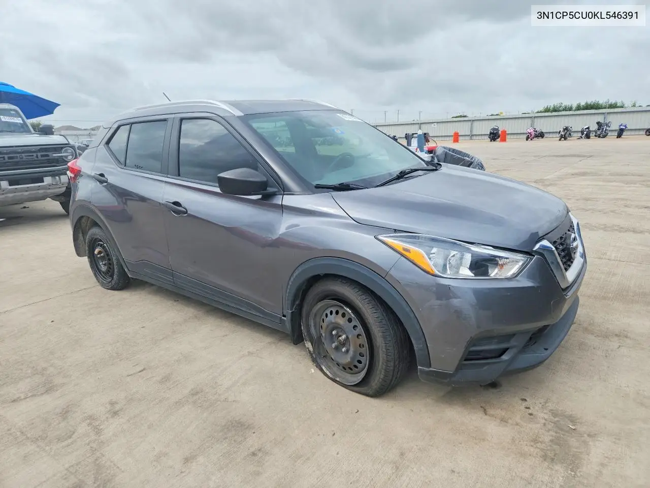 2019 Nissan Kicks S VIN: 3N1CP5CU0KL546391 Lot: 61371916