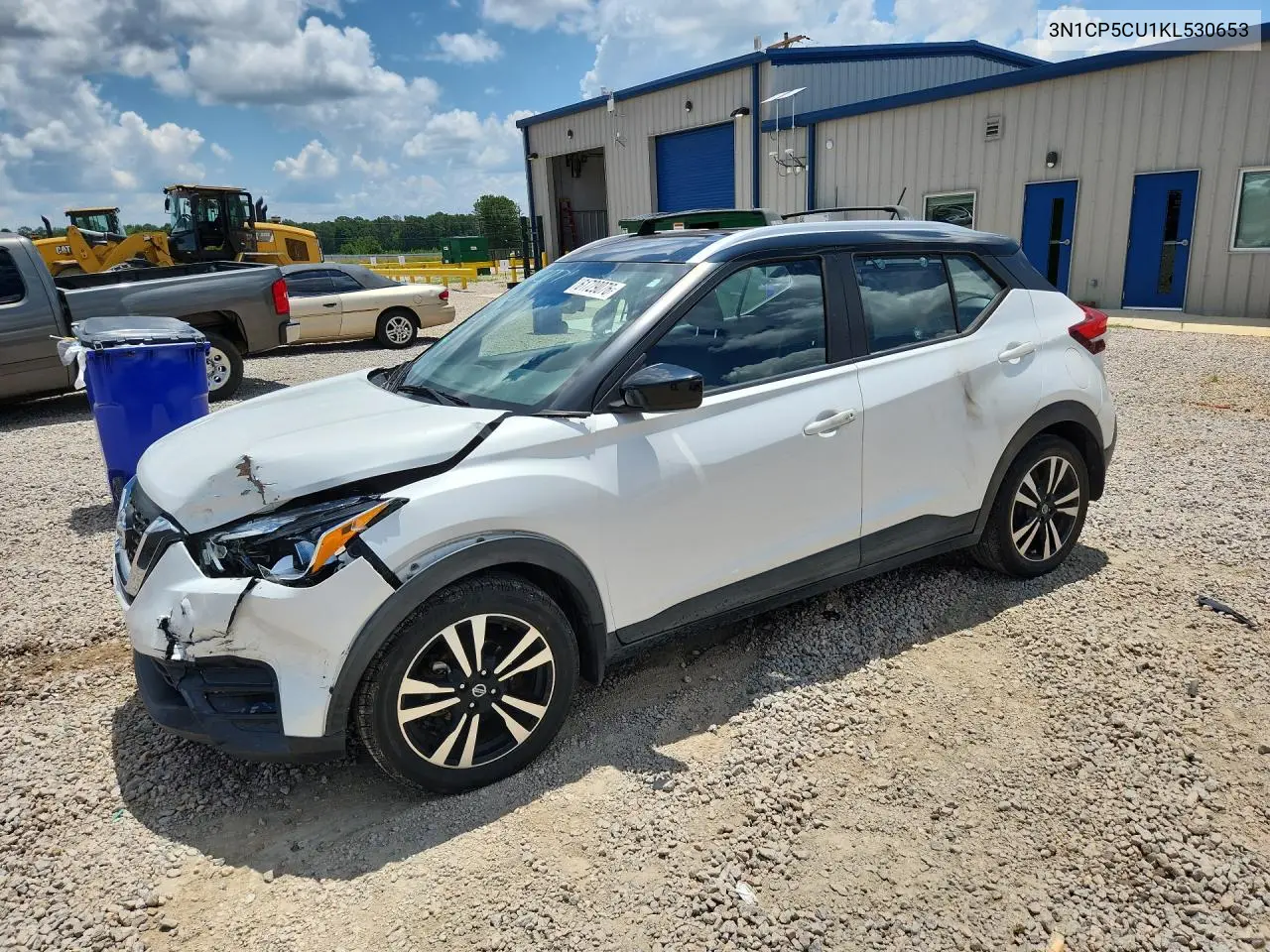 2019 Nissan Kicks Sv VIN: 3N1CP5CU1KL530653 Lot: 61729076