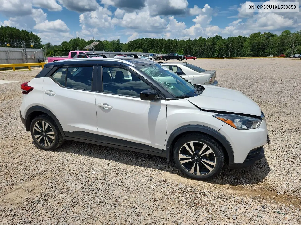 2019 Nissan Kicks Sv VIN: 3N1CP5CU1KL530653 Lot: 61729076