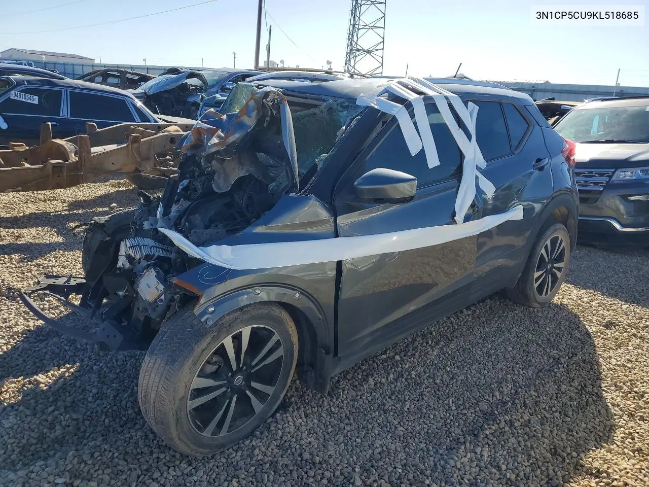 3N1CP5CU9KL518685 2019 Nissan Kicks S