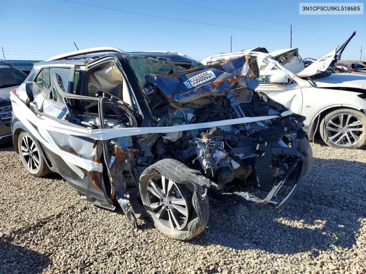 3N1CP5CU9KL518685 2019 Nissan Kicks S
