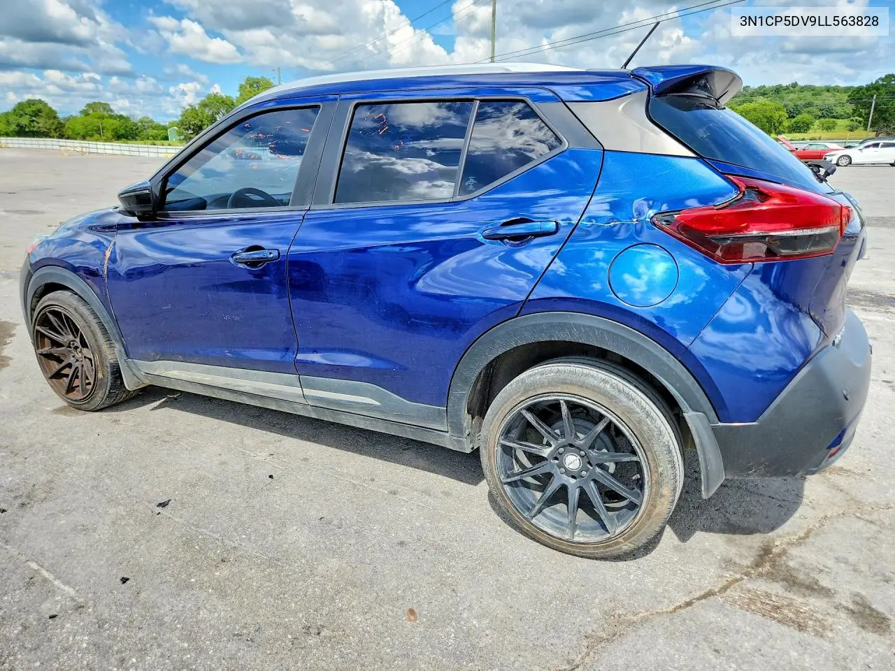 2020 Nissan Kicks Sr VIN: 3N1CP5DV9LL563828 Lot: 59404486