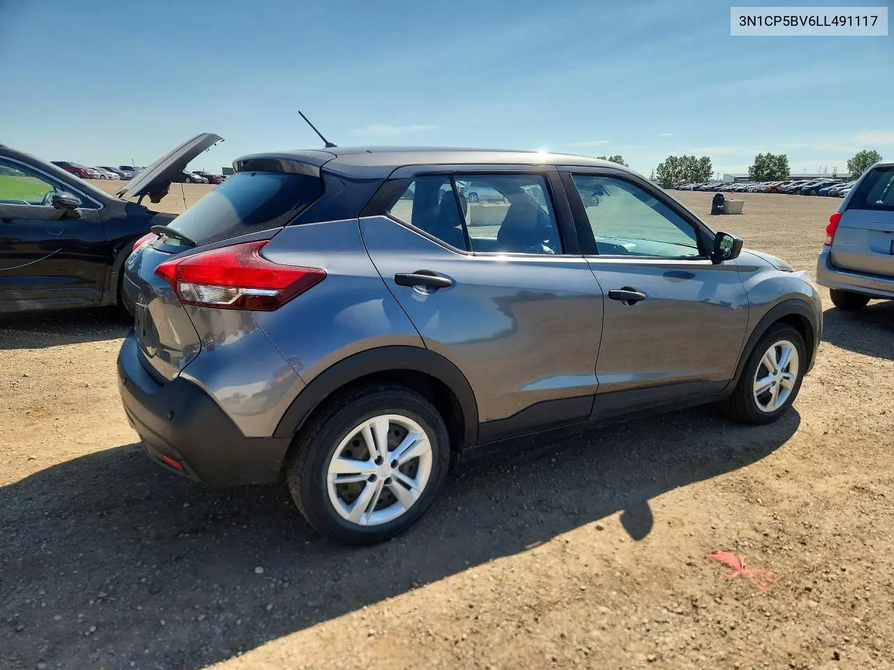 2020 Nissan Kicks S VIN: 3N1CP5BV6LL491117 Lot: 60389046