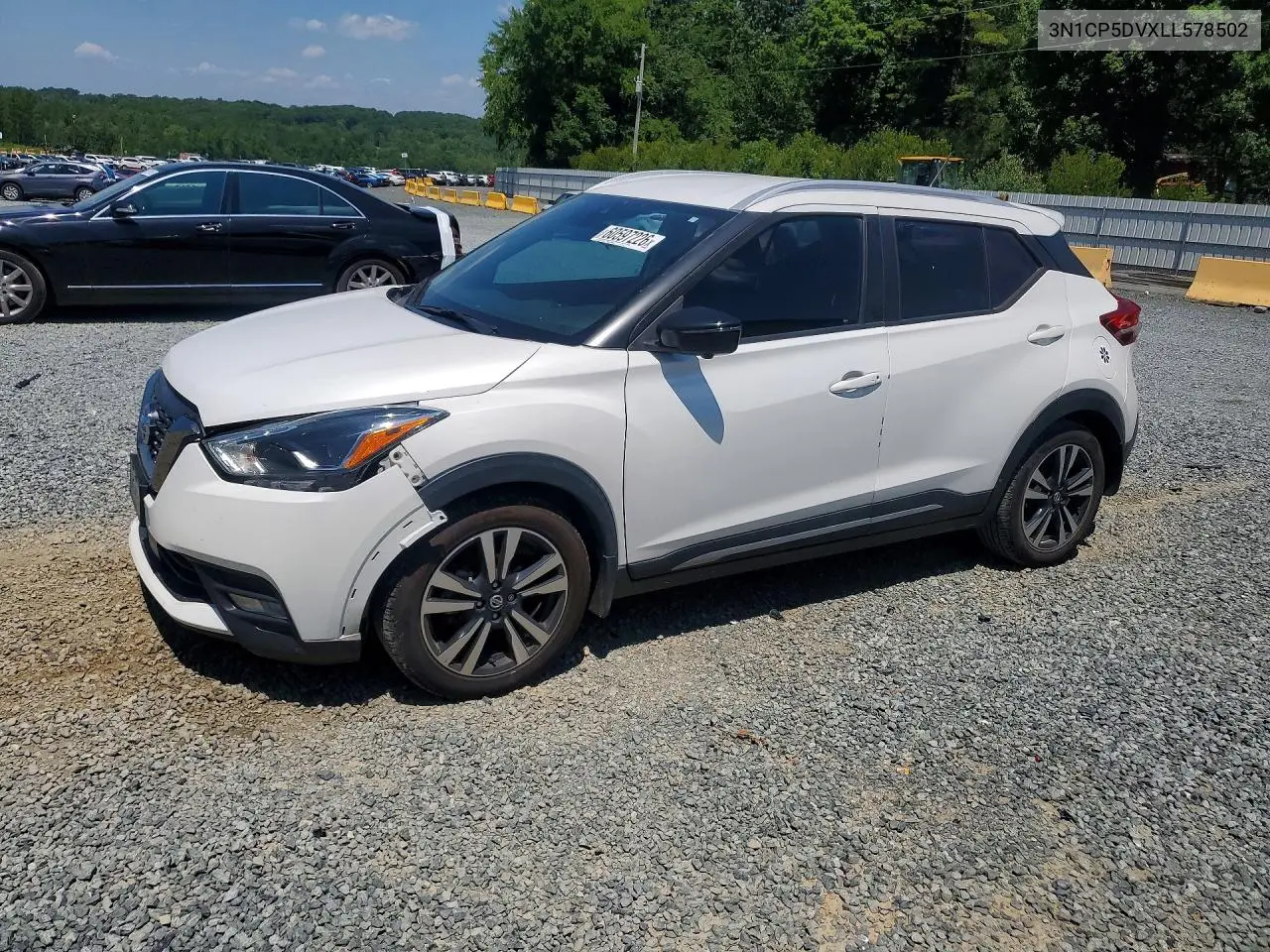 2020 Nissan Kicks Sr VIN: 3N1CP5DVXLL578502 Lot: 60597226