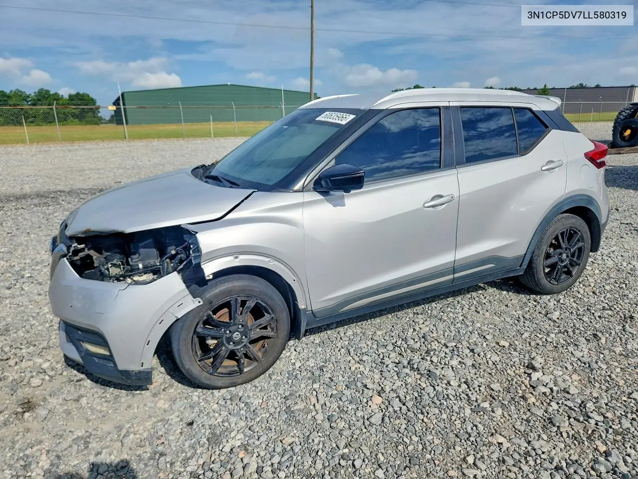 2020 Nissan Kicks Sr VIN: 3N1CP5DV7LL580319 Lot: 60635966