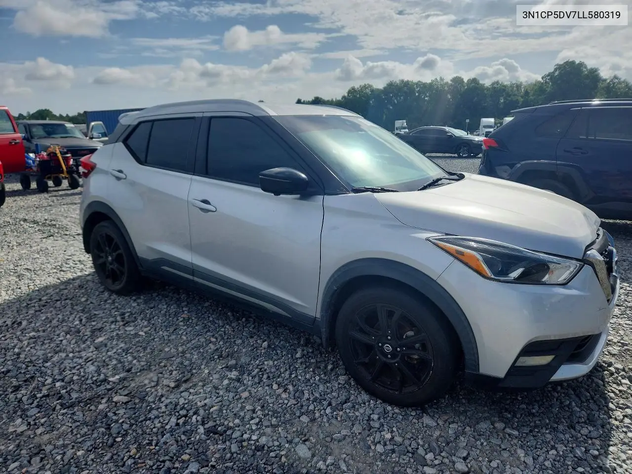 2020 Nissan Kicks Sr VIN: 3N1CP5DV7LL580319 Lot: 60635966