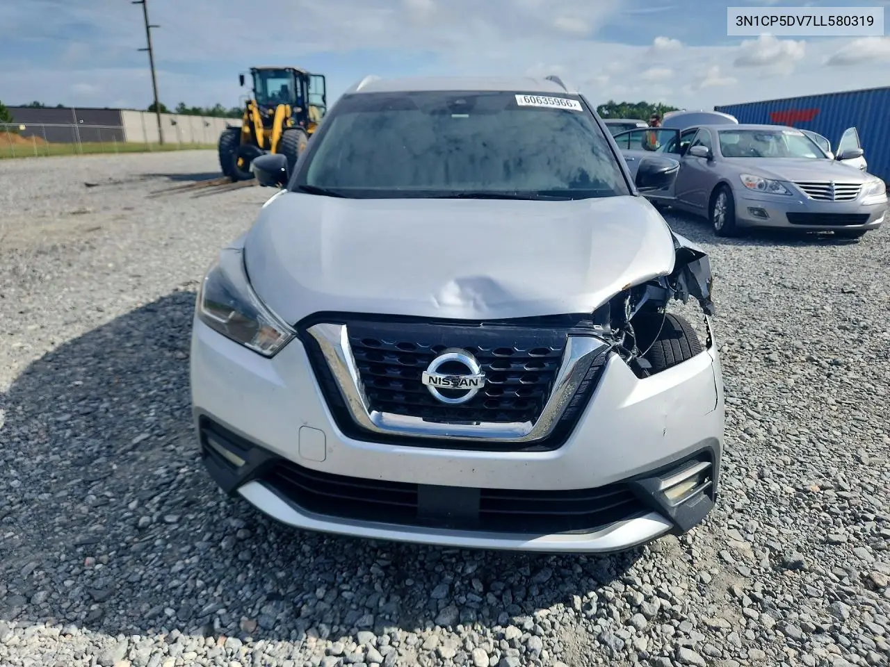2020 Nissan Kicks Sr VIN: 3N1CP5DV7LL580319 Lot: 60635966