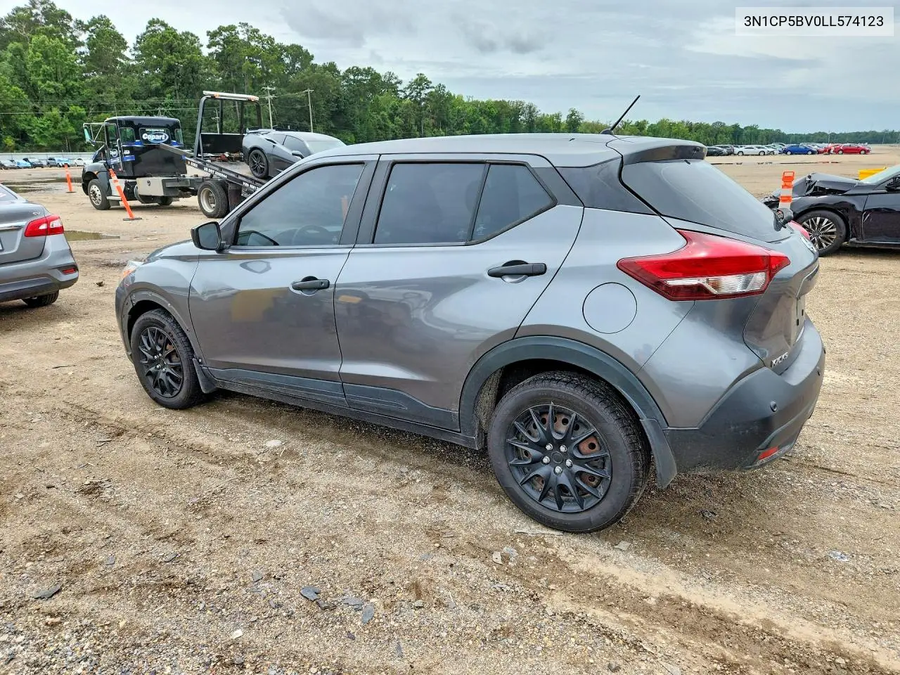 2020 Nissan Kicks S VIN: 3N1CP5BV0LL574123 Lot: 60782806