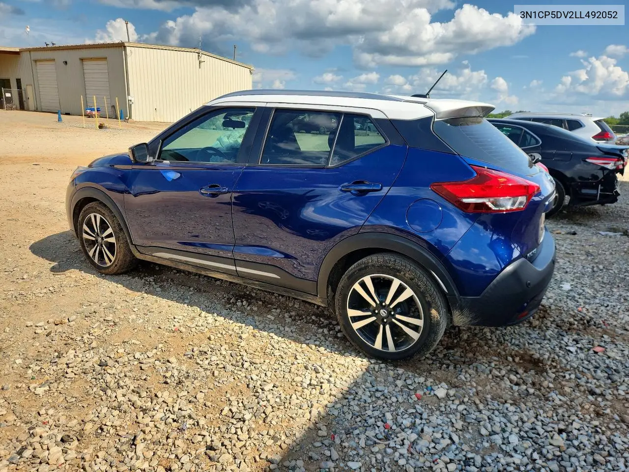 2020 Nissan Kicks Sr VIN: 3N1CP5DV2LL492052 Lot: 61149666