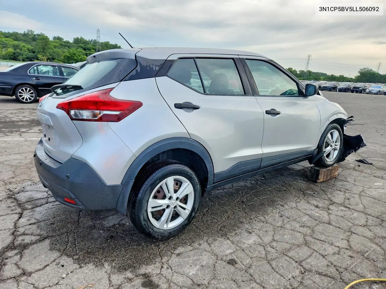 2020 Nissan Kicks S VIN: 3N1CP5BV5LL506092 Lot: 61163646