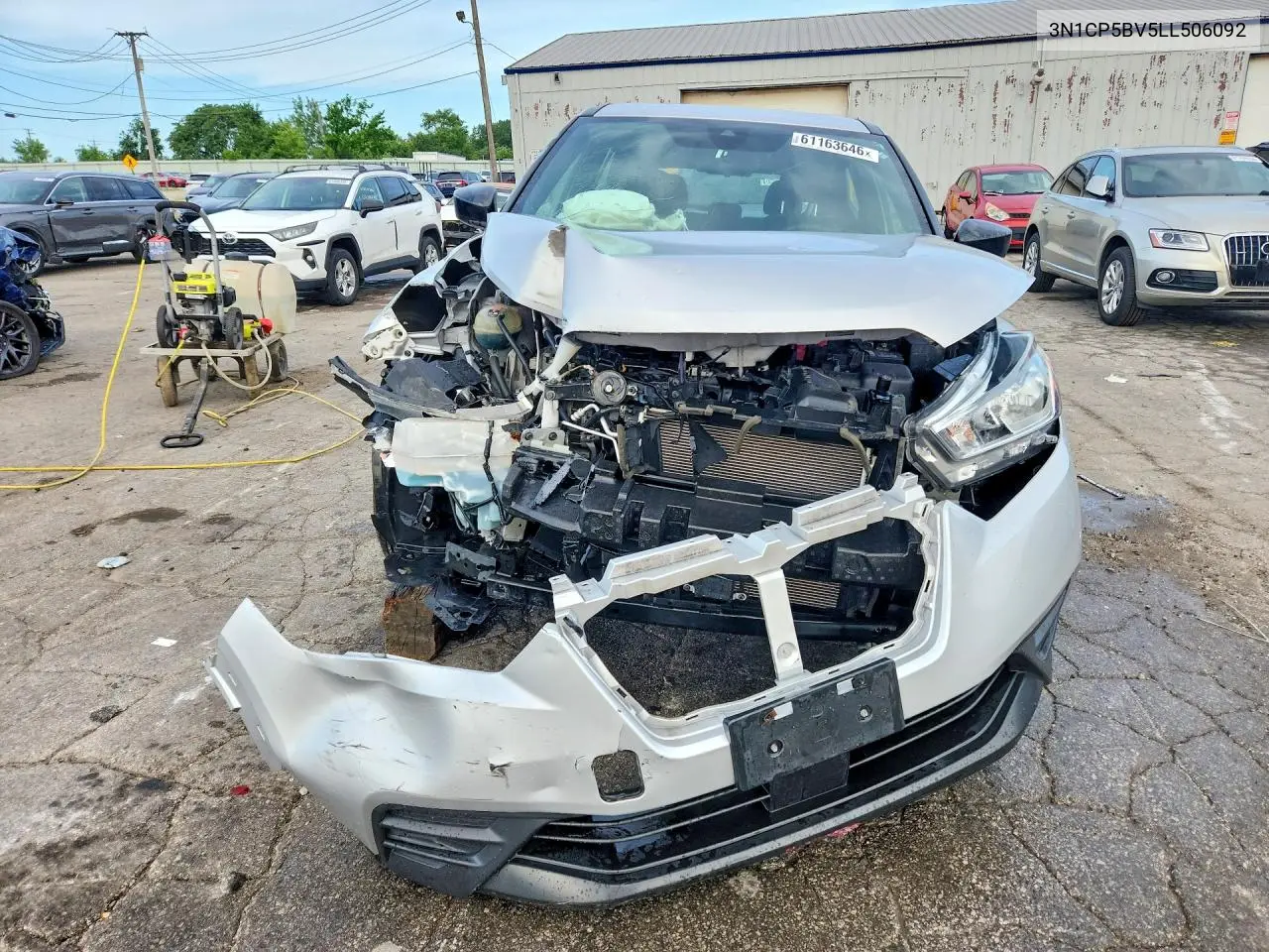 2020 Nissan Kicks S VIN: 3N1CP5BV5LL506092 Lot: 61163646