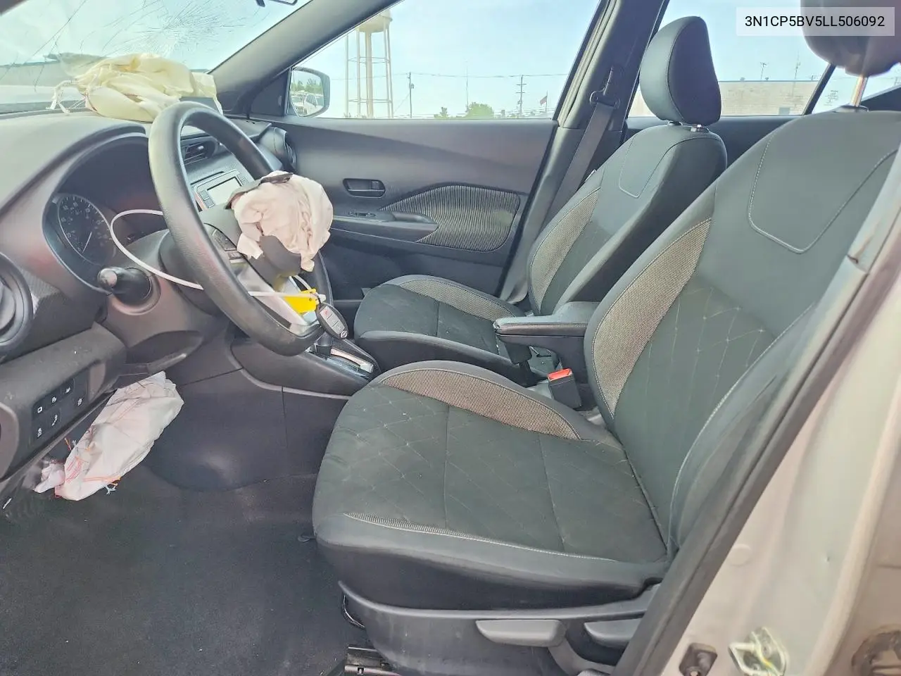2020 Nissan Kicks S VIN: 3N1CP5BV5LL506092 Lot: 61163646