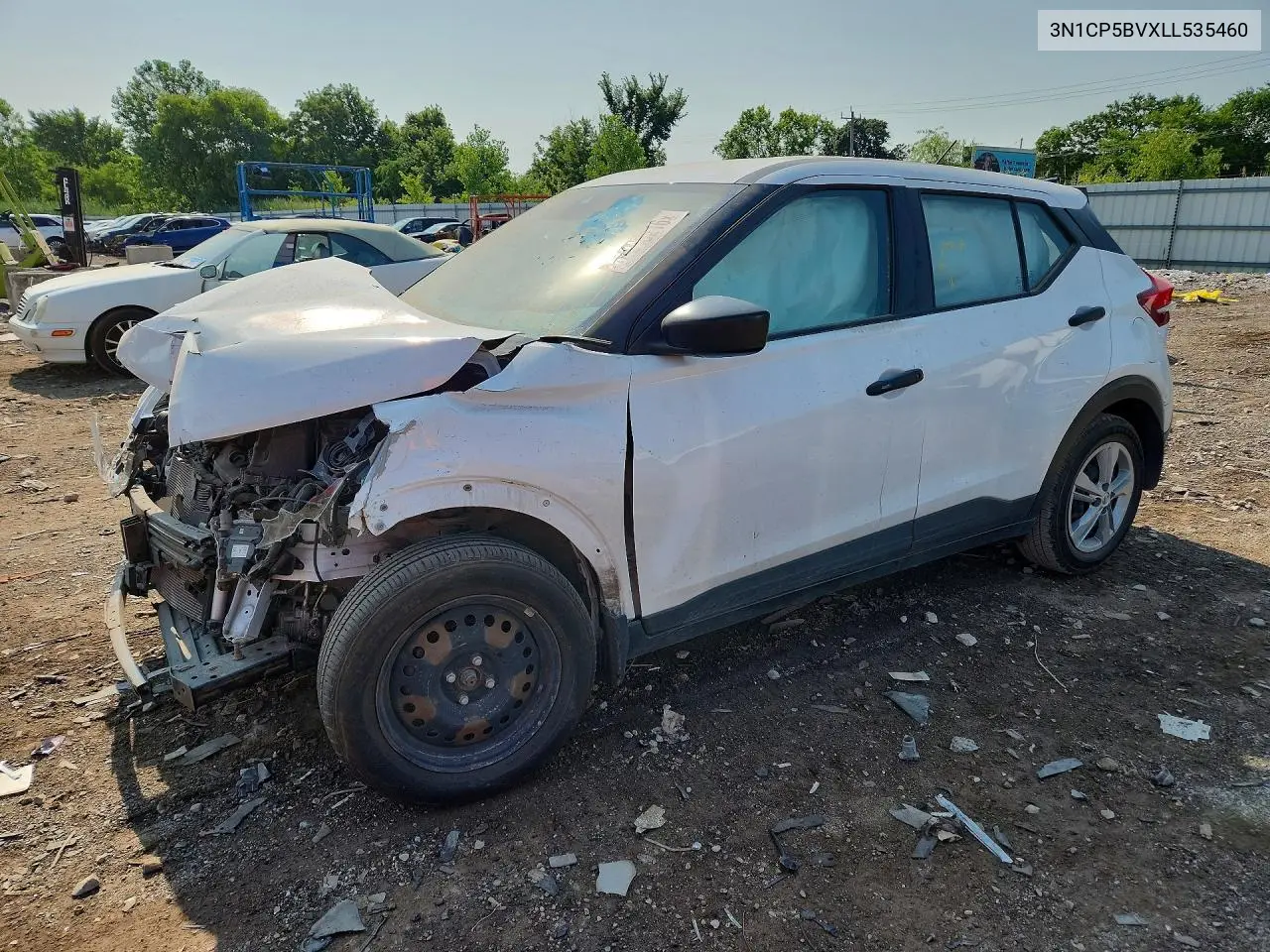 2020 Nissan Kicks S VIN: 3N1CP5BVXLL535460 Lot: 61243216