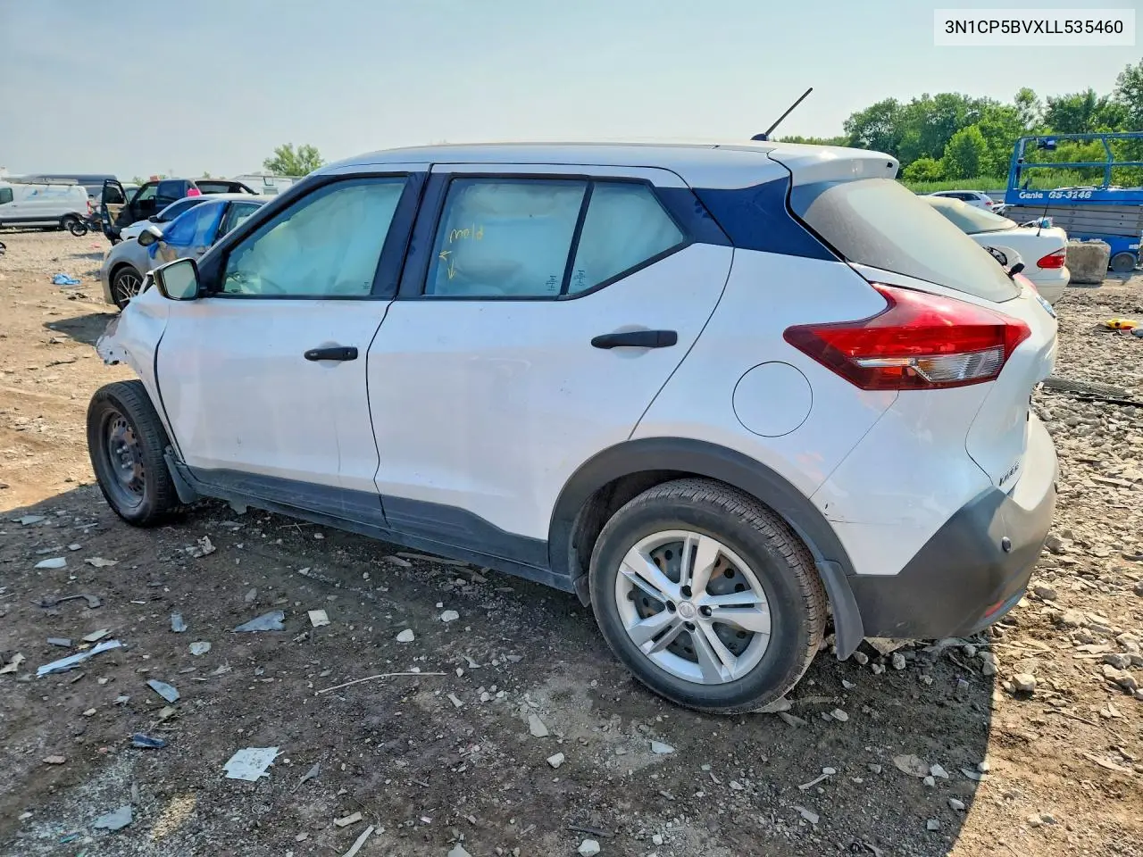 2020 Nissan Kicks S VIN: 3N1CP5BVXLL535460 Lot: 61243216