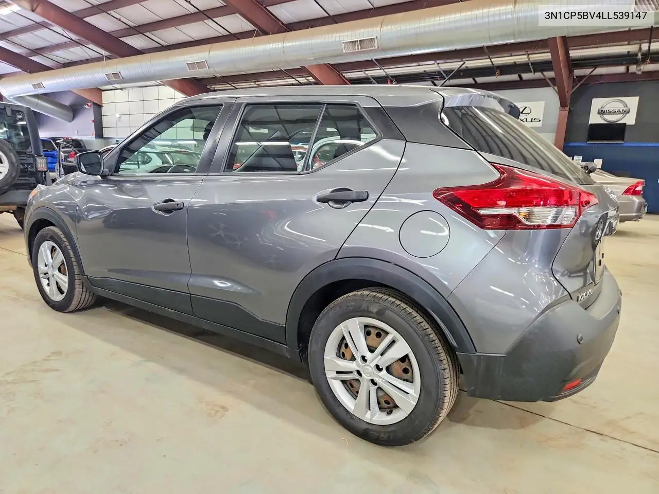 2020 Nissan Kicks S VIN: 3N1CP5BV4LL539147 Lot: 61329486