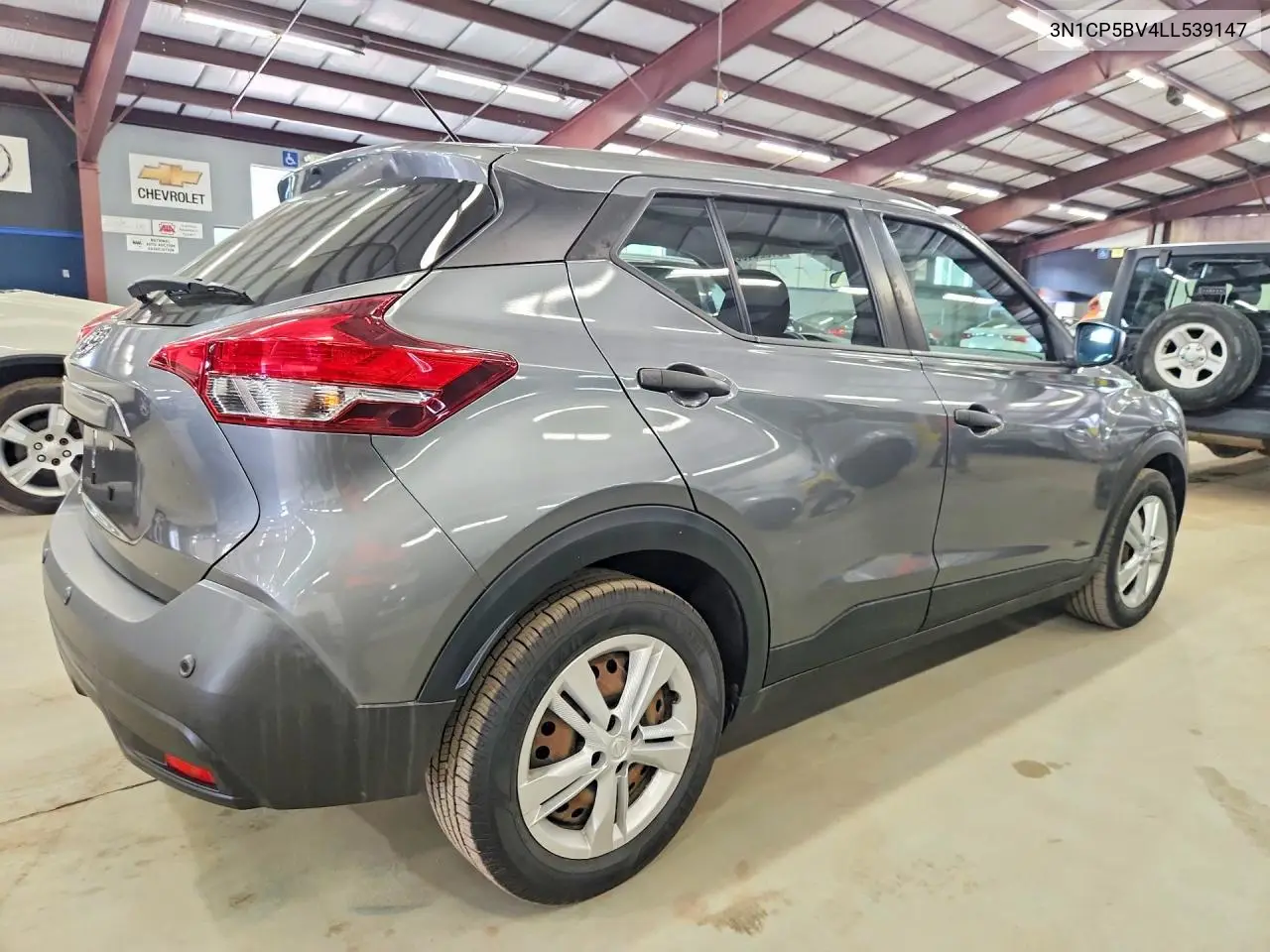 2020 Nissan Kicks S VIN: 3N1CP5BV4LL539147 Lot: 61329486