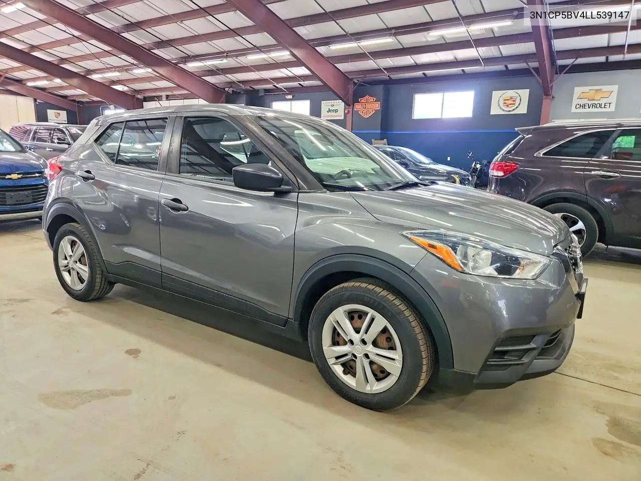 2020 Nissan Kicks S VIN: 3N1CP5BV4LL539147 Lot: 61329486