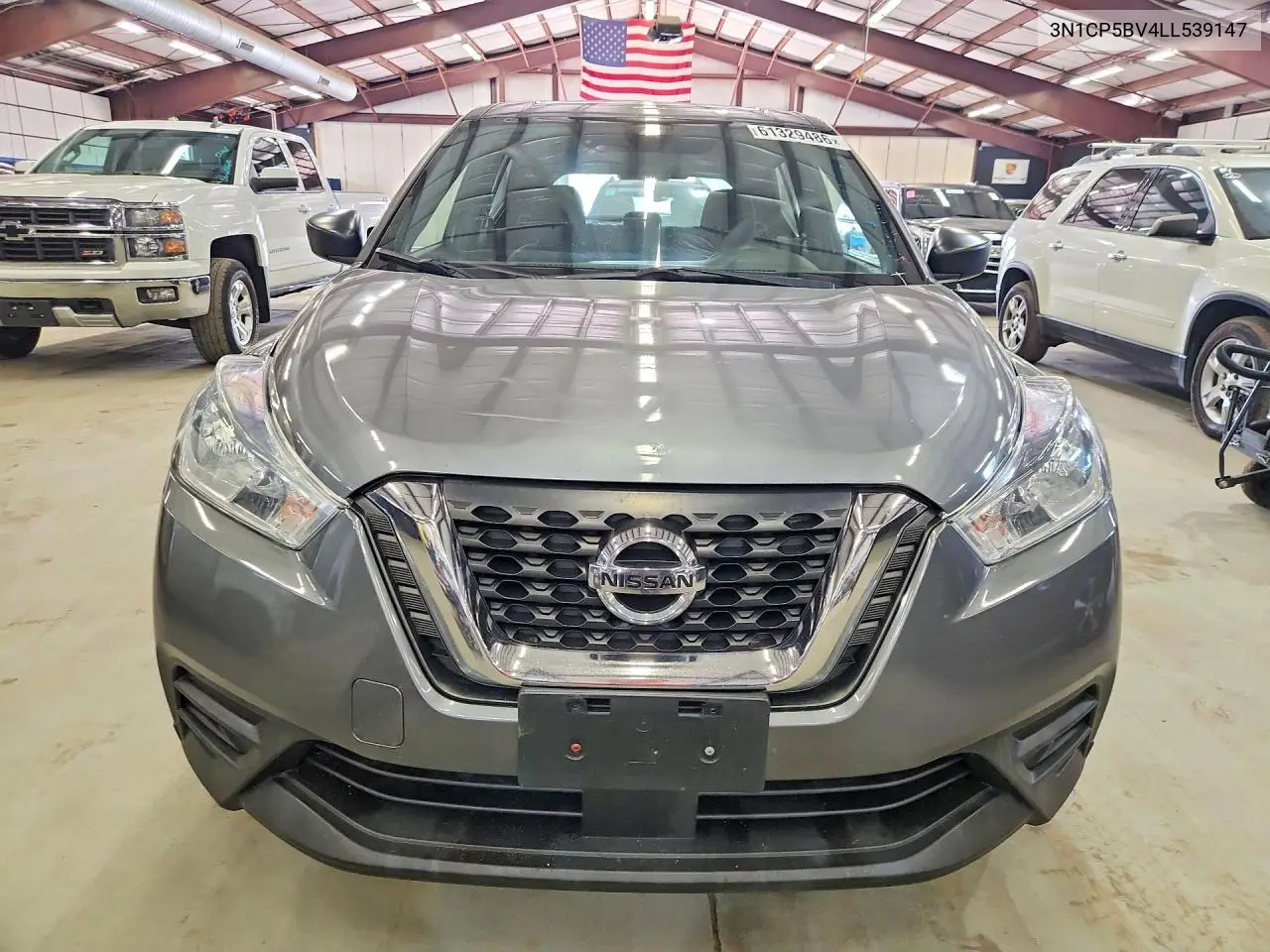 2020 Nissan Kicks S VIN: 3N1CP5BV4LL539147 Lot: 61329486