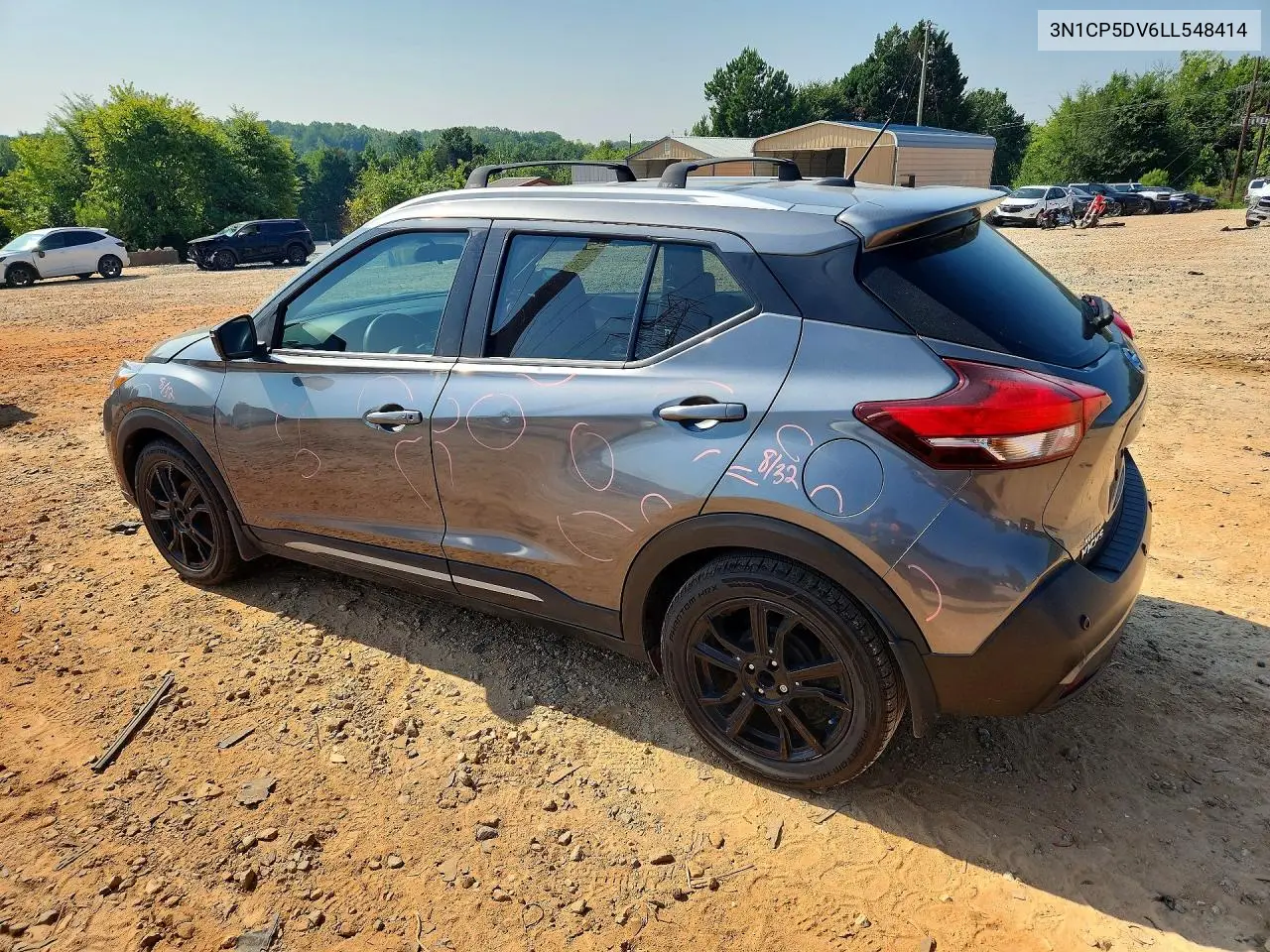 2020 Nissan Kicks Sr VIN: 3N1CP5DV6LL548414 Lot: 61520906