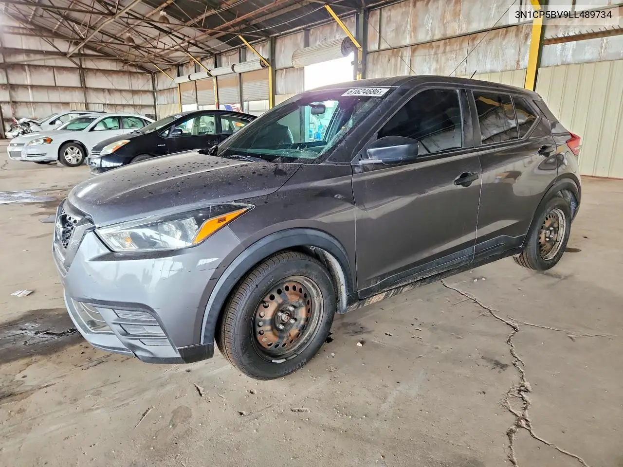 2020 Nissan Kicks S VIN: 3N1CP5BV9LL489734 Lot: 61624686