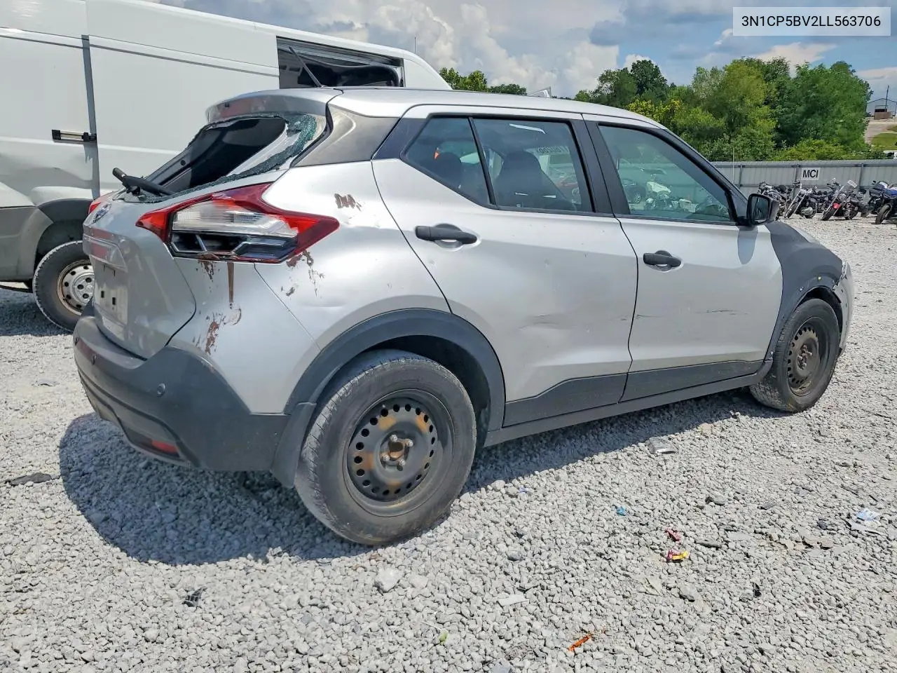 2020 Nissan Kicks S VIN: 3N1CP5BV2LL563706 Lot: 61780266