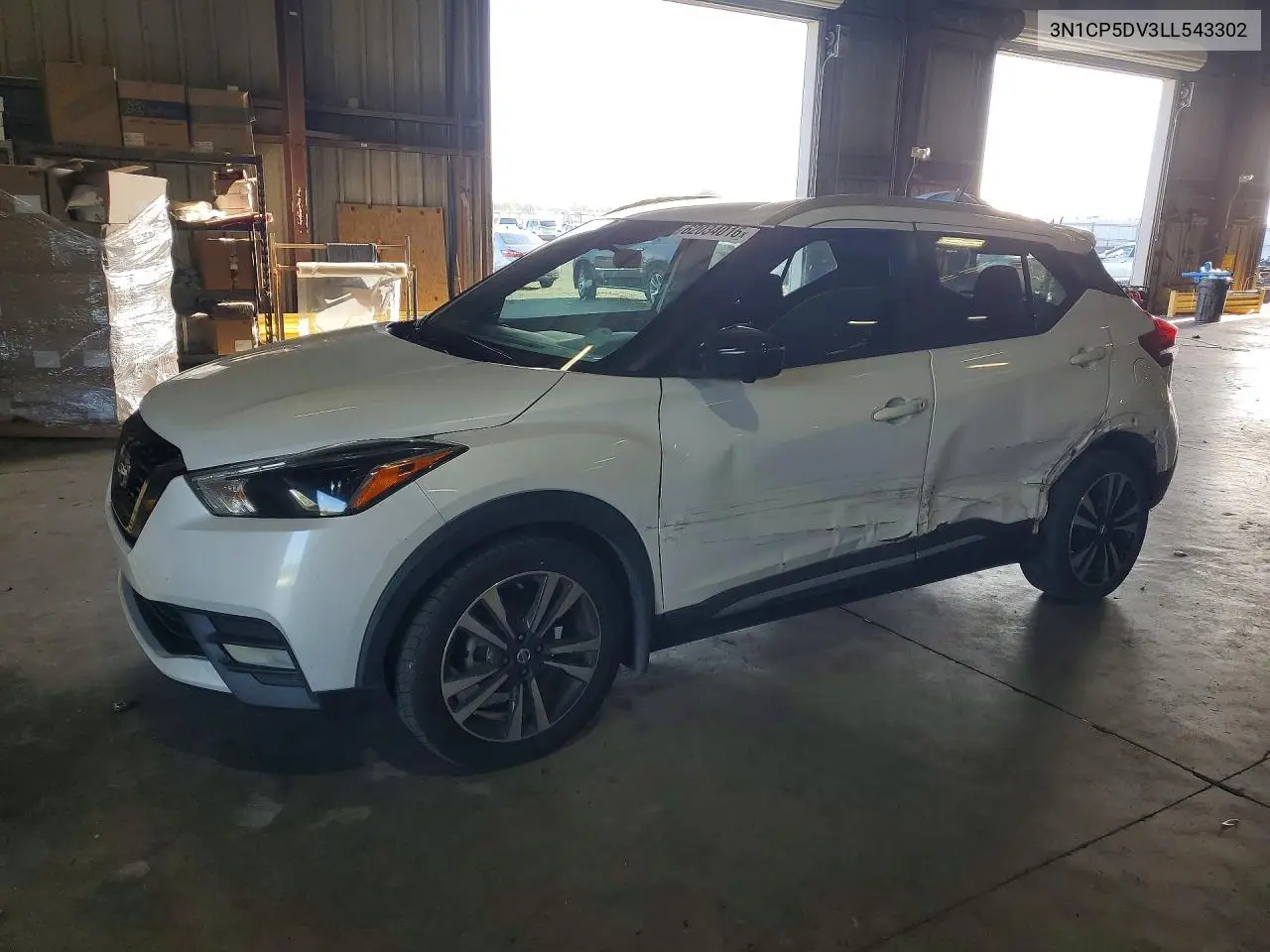 2020 Nissan Kicks Sr VIN: 3N1CP5DV3LL543302 Lot: 62034016