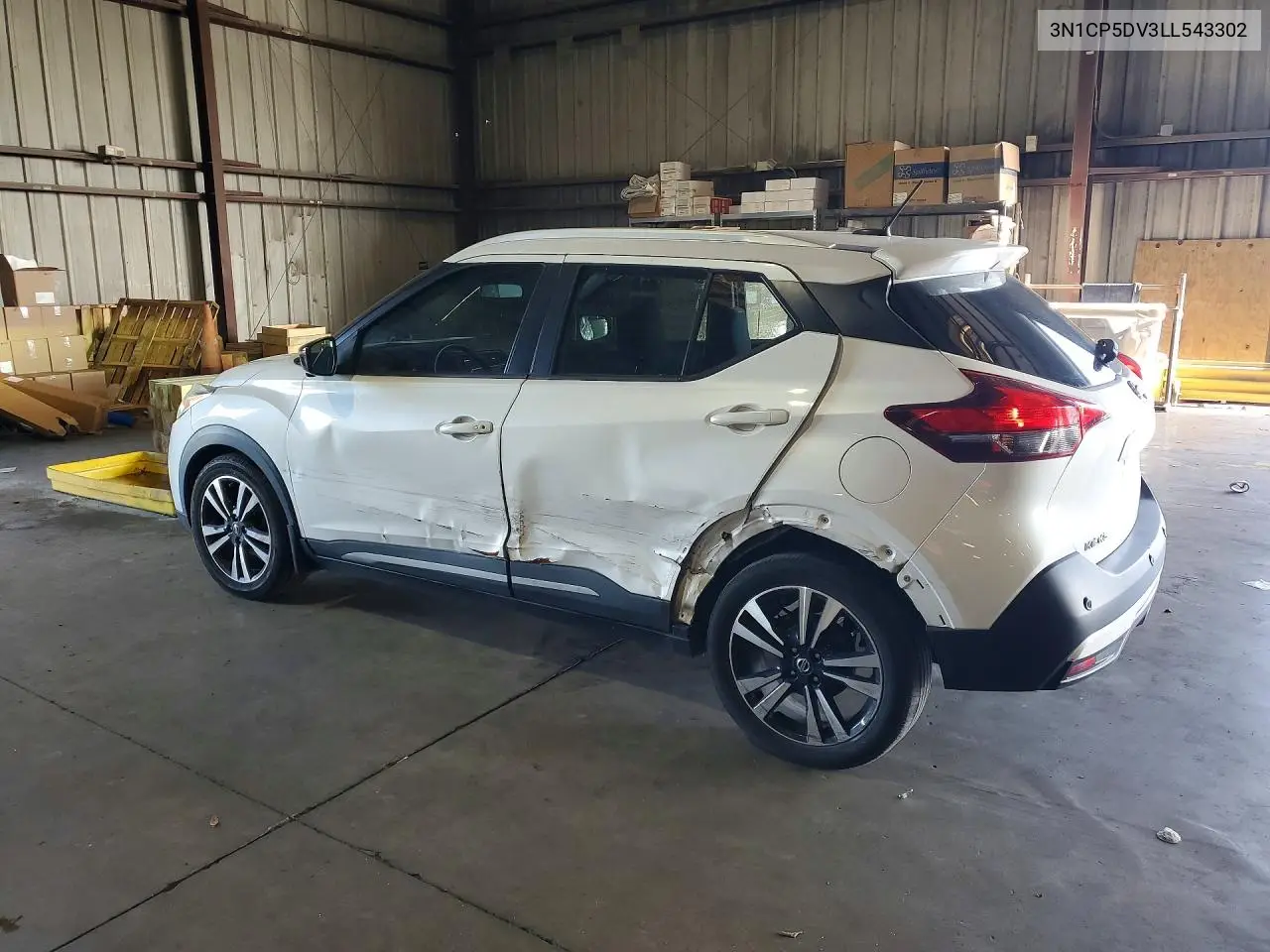2020 Nissan Kicks Sr VIN: 3N1CP5DV3LL543302 Lot: 62034016