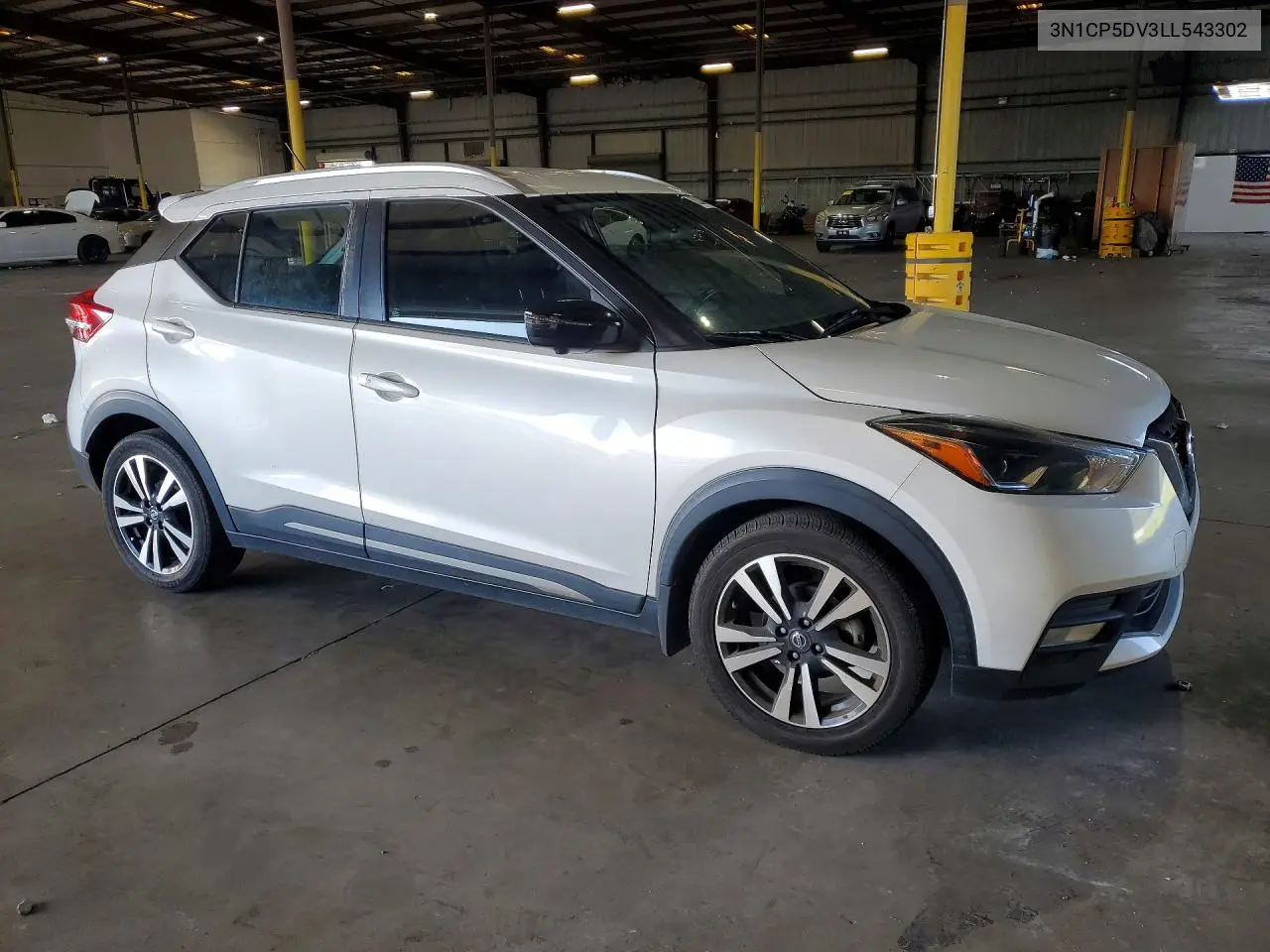 2020 Nissan Kicks Sr VIN: 3N1CP5DV3LL543302 Lot: 62034016