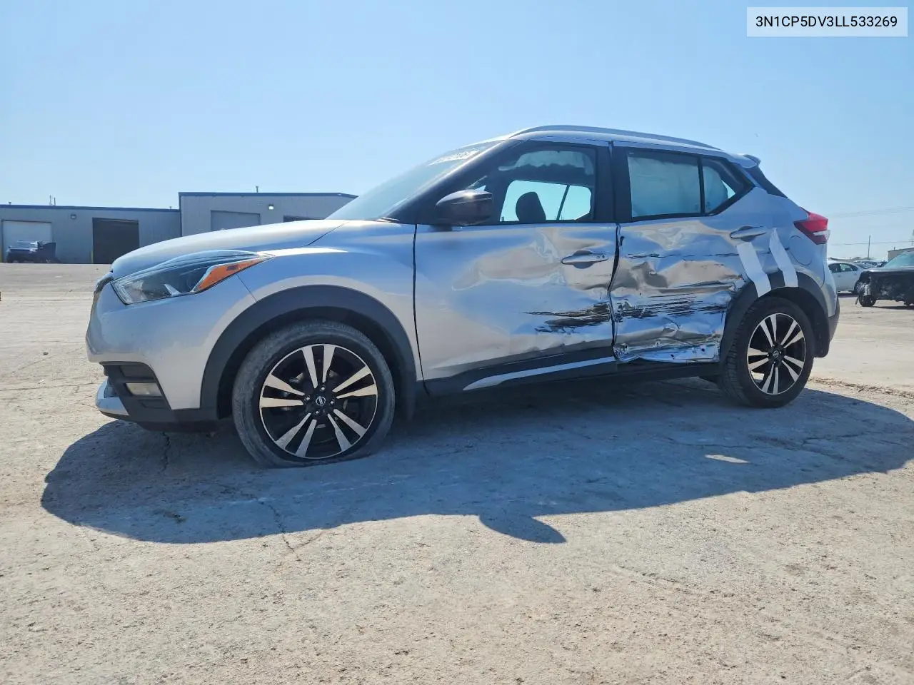 2020 Nissan Kicks Sr VIN: 3N1CP5DV3LL533269 Lot: 62212106