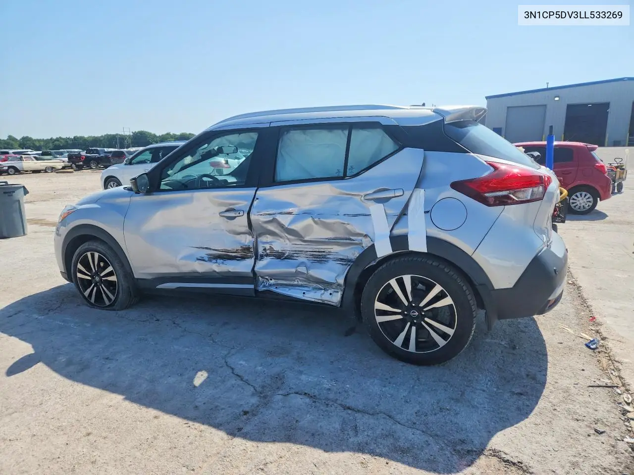2020 Nissan Kicks Sr VIN: 3N1CP5DV3LL533269 Lot: 62212106