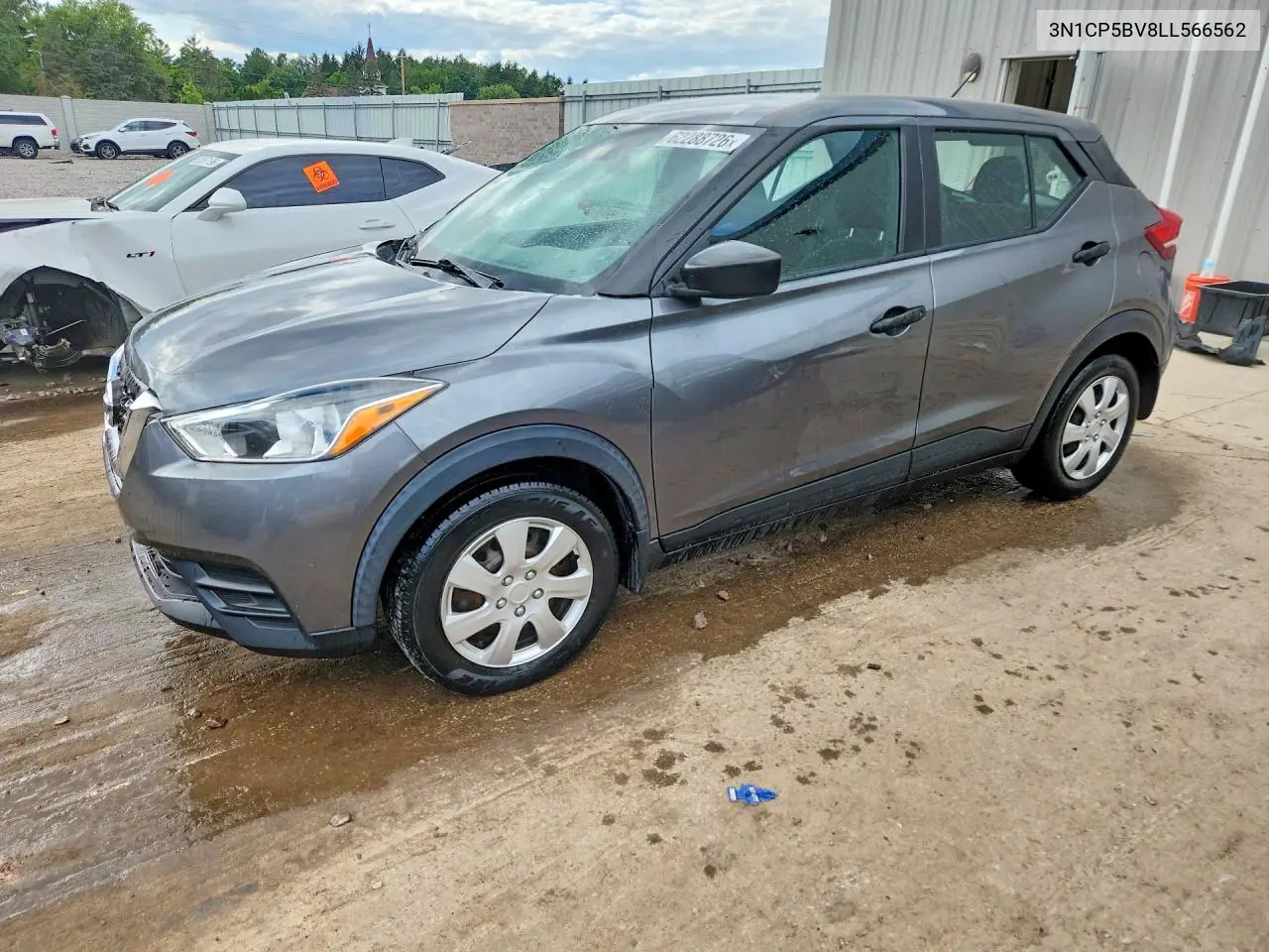 2020 Nissan Kicks S VIN: 3N1CP5BV8LL566562 Lot: 62288726