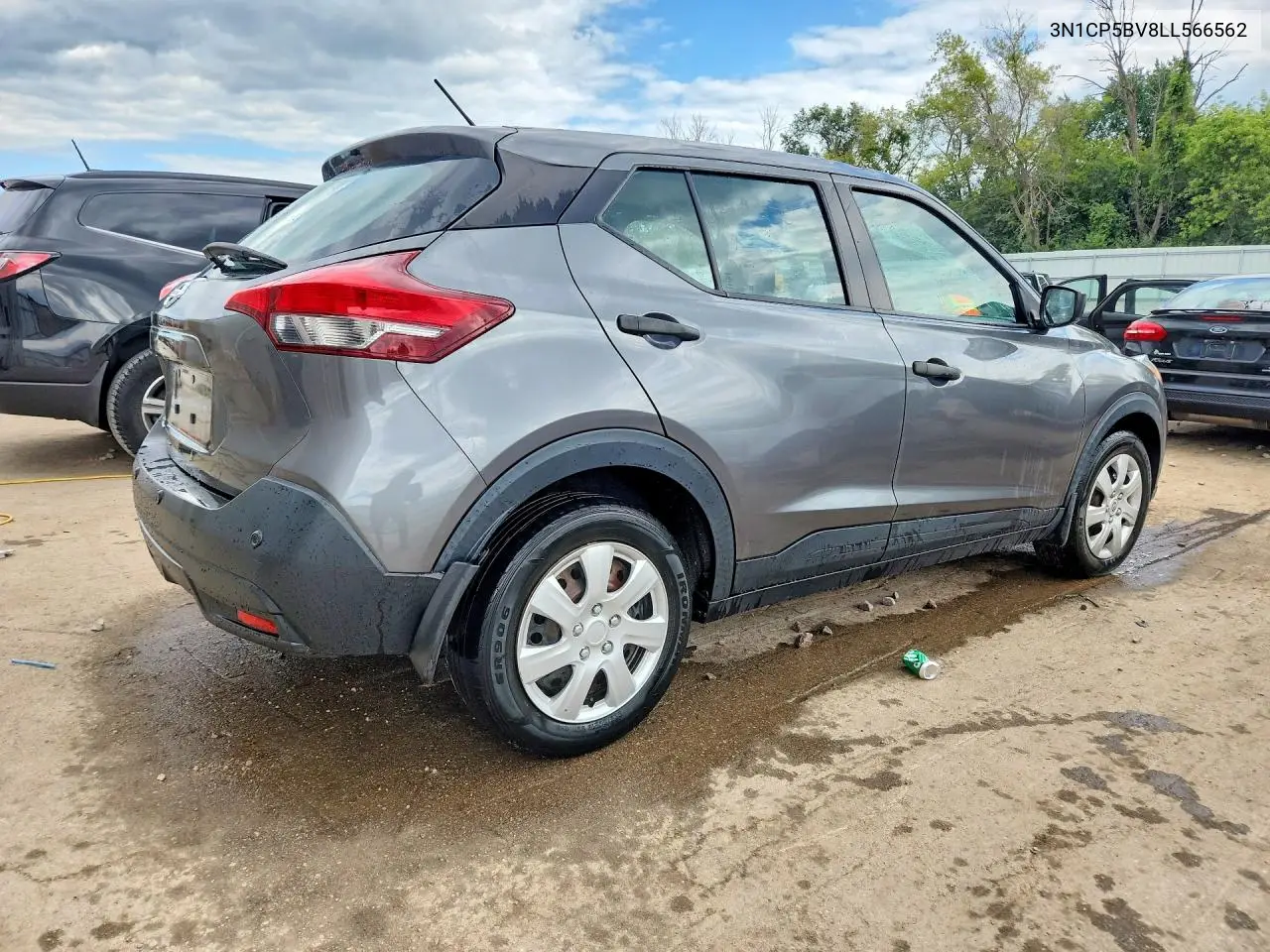 2020 Nissan Kicks S VIN: 3N1CP5BV8LL566562 Lot: 62288726