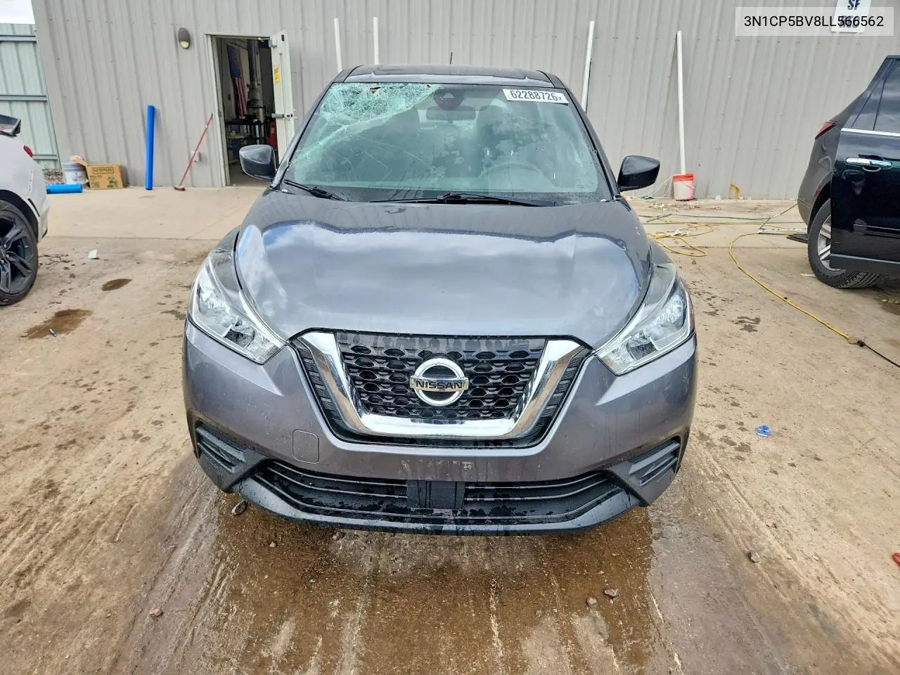 2020 Nissan Kicks S VIN: 3N1CP5BV8LL566562 Lot: 62288726