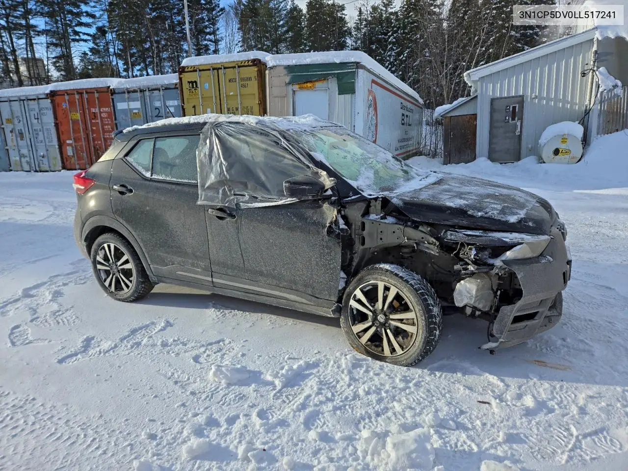 3N1CP5DV0LL517241 2020 Nissan Kicks Sr