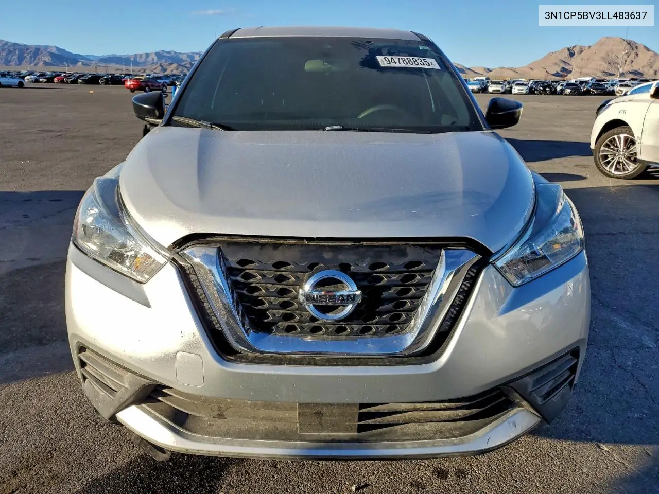 3N1CP5BV3LL483637 2020 Nissan Kicks S