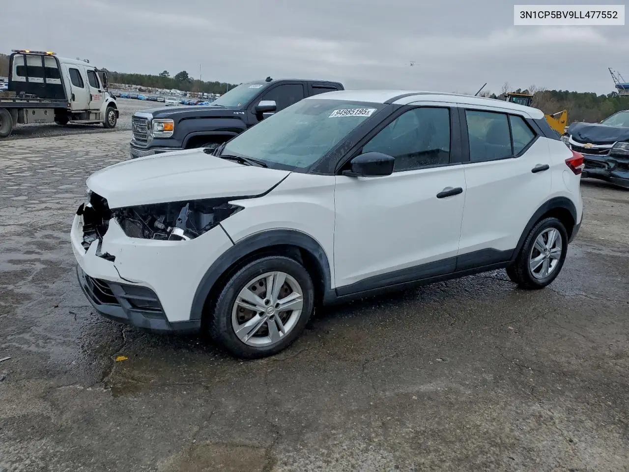 3N1CP5BV9LL477552 2020 Nissan Kicks S