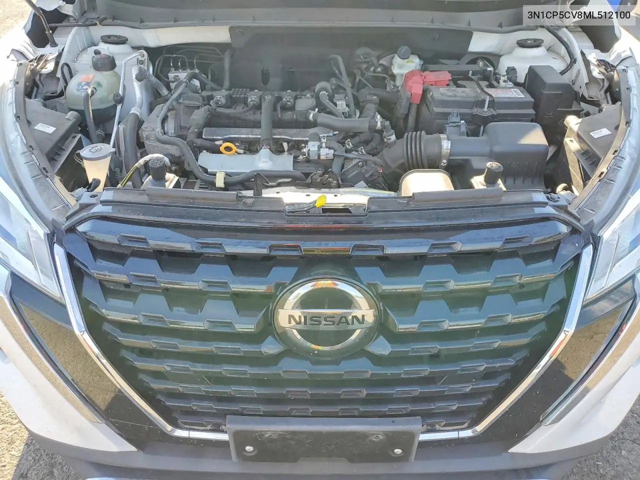 2021 Nissan Kicks Sv VIN: 3N1CP5CV8ML512100 Lot: 58994126