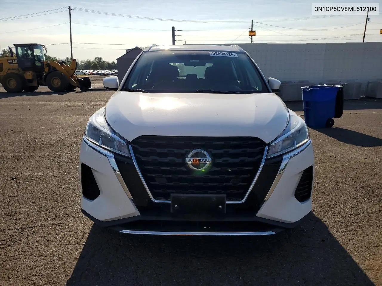 2021 Nissan Kicks Sv VIN: 3N1CP5CV8ML512100 Lot: 58994126
