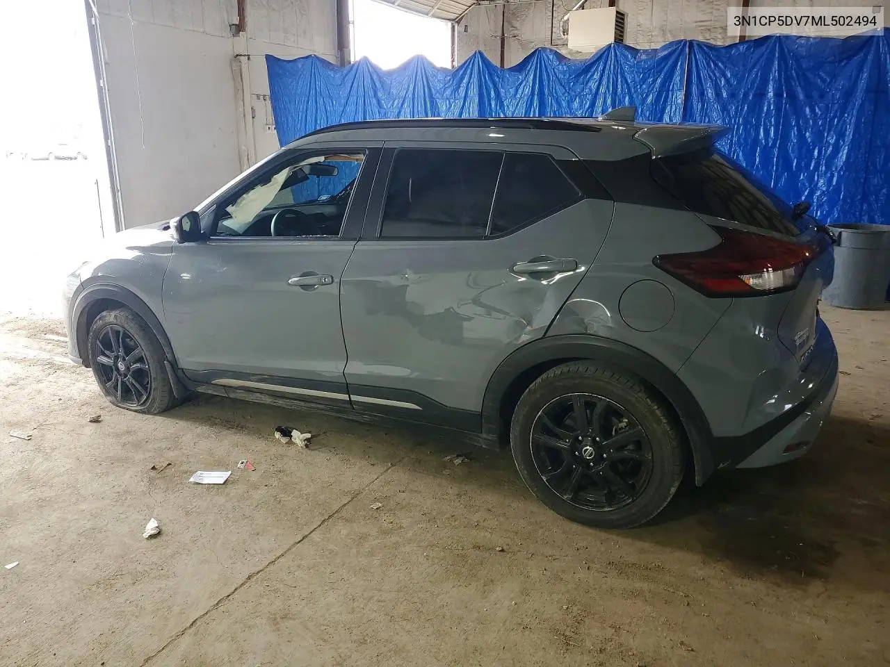 2021 Nissan Kicks Sr VIN: 3N1CP5DV7ML502494 Lot: 59366996