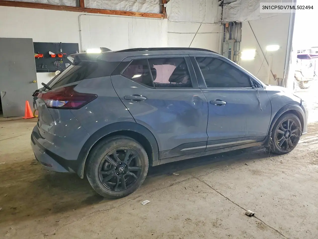 2021 Nissan Kicks Sr VIN: 3N1CP5DV7ML502494 Lot: 59366996