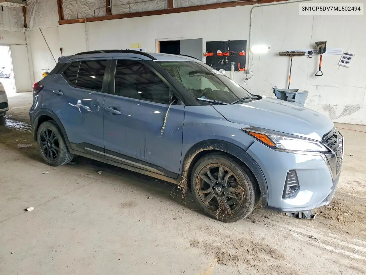 2021 Nissan Kicks Sr VIN: 3N1CP5DV7ML502494 Lot: 59366996