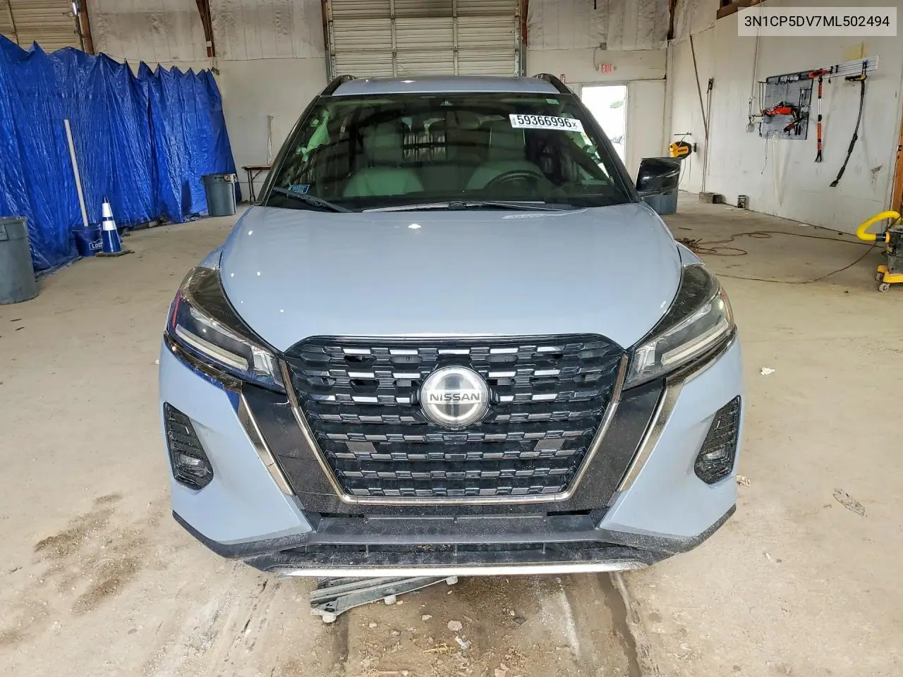 2021 Nissan Kicks Sr VIN: 3N1CP5DV7ML502494 Lot: 59366996