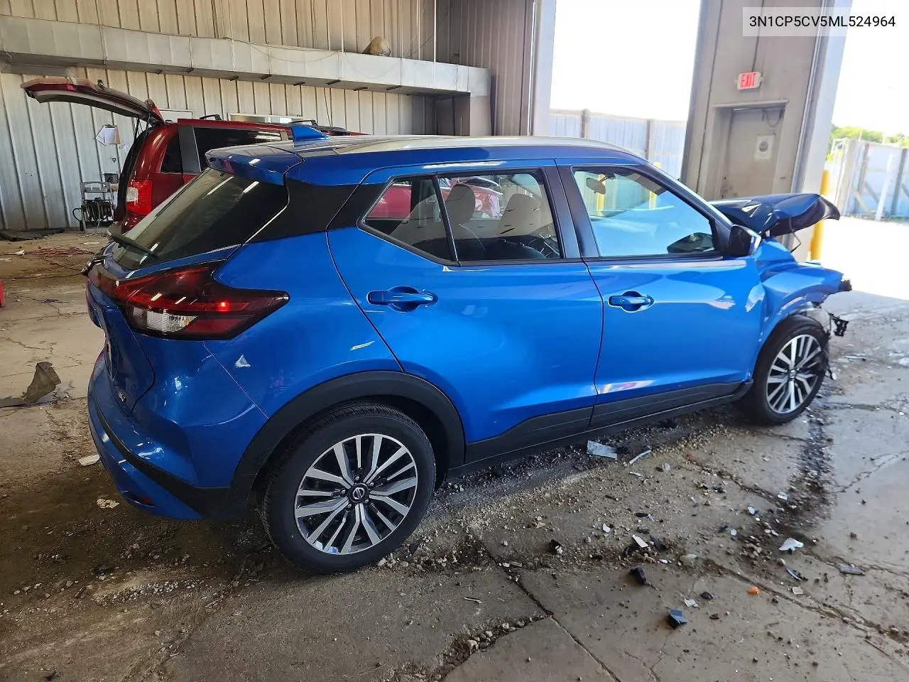 2021 Nissan Kicks Sv VIN: 3N1CP5CV5ML524964 Lot: 60136446