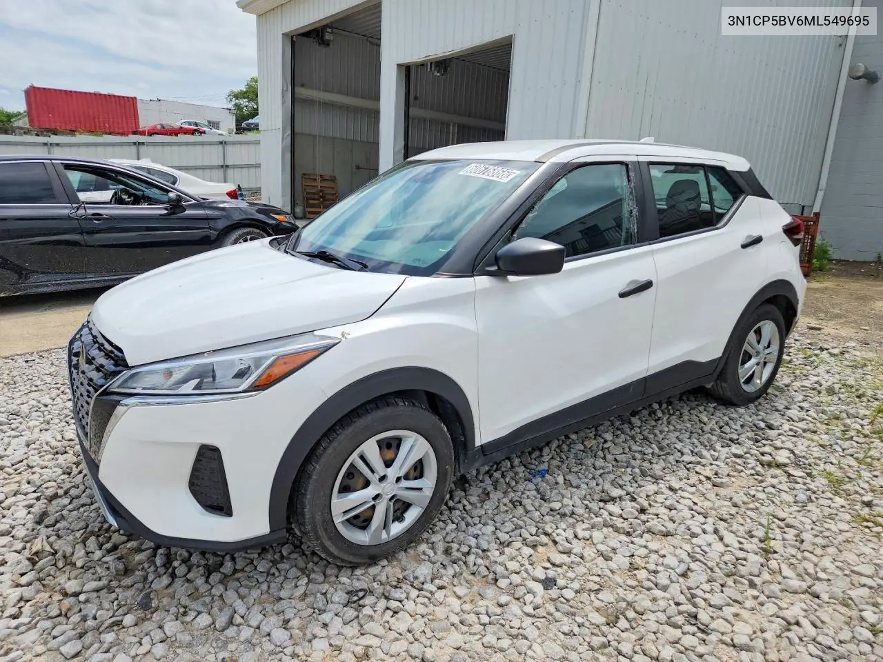 2021 Nissan Kicks S VIN: 3N1CP5BV6ML549695 Lot: 60676866
